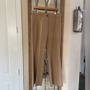 LN Loft heavyweight dark beige trousers size 6